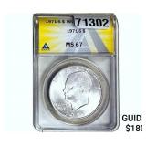 1971-S Eisenhower Dollar ANACS MS67