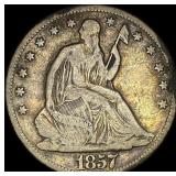 1857-O Silver Half Dollar LIGHTLY CIRCULATED
