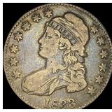 1833 Capped Bust Half Dollar LIGHTLY CIRCULATED