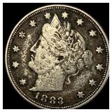 1883 Liberty Head Nickel (No Cents) LIGHTLY CIRCUL