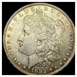 1882-O Strong Morgan Silver Dollar CHOICE AU