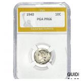 1940 Mercury Silver Dime PGA PR66