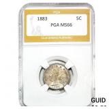 1883 Liberty Victory Nickel PGA MS66