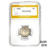 1902 Liberty Victory Nickel PGA MS63
