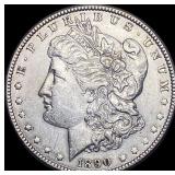 1890 Morgan Silver Dollar CLOSELY UNCIRCULATED