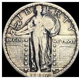 1917 Type 1 Standing Liberty Quarter NICELY CIRCUL