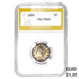 1884 Liberty Victory Nickel PGA PR65