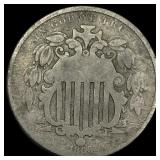 1866 Shield Nickel NICELY CIRCULATED