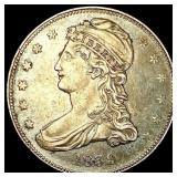 1839 Silver Capped Bust Half Dollar CLOSELY  UNCI