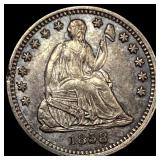 1858-O Seated Liberty Half Dime UNCIRCULATED
