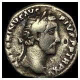 Roman Ant. Pius 138-161 AD Silver Denarius NEARLY