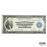 1914 $1 Federal Reserve Large Note Series of 1918