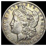 1894-O Silver Morgan Dollar NEARLY UNC