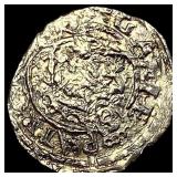 1540-1590 Hungary Madonna&Child SIlver Denar CLOSE