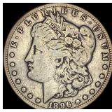 1896-S Silver Morgan Dollar LIGHTLY  CIRCULATED