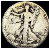 1921-S Walking Liberty Half Dollar NICELY  CIRCUL