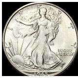1945-S Walking Liberty Half Dollar  UNCIRCULATED