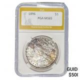 1896 Morgan Silver Dollar PGA MS65