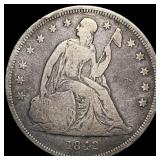 1842 Seated Liberty Silver Dollar NICELY  CIRCULA