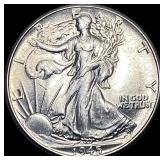 1945 Walking Liberty Half Dollar HIGH GRADE