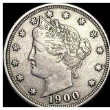 1900 Liberty Head Nickel NEARLY UNCIRCULATED
