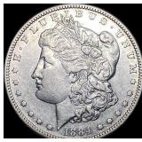 1884-S Silver Morgan Dollar NEARLY UNCIRCULATED