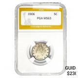 1906 Liberty Victory Nickel PGA MS63