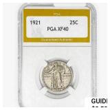1921 Standing Liberty Quarter PGA XF40