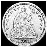 1844 Silver Half Dime UNCIRCULATED