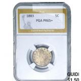 1883 Liberty Victory Nickel PGA PR65+
