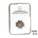 1859 Indian Head Cent NGC VF30
