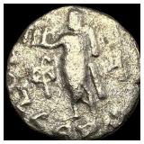 Indo-Scythian Azes 1/11, 58 BC Silver Tetradrachm
