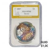 1887 Morgan Silver Dollar PGA MS66 Monster