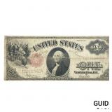 1917 $1 US Large Note Red Seal