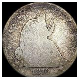1876 Seated Liberty Half Dollar NICELY CIRCULATED