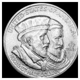 1924 Silver Huguenot-Walloon Half Dollar UNCIRCULA