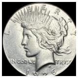1926-S Silver Peace Dollar UNCIRCULATED