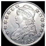 1825 Capped Bust Half Dollar CLOSELY UNCIRCULATED