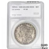 1878-S Morgan Silver Dollar SEGS VF30 VAM-26