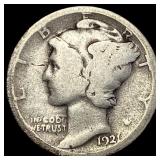 1923-S Silver Mercury Dime NICELY CIRCULATED