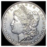 1878 Silver Morgan Dollar CLOSELY UNCIRCULATED