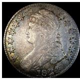 1824 Capped Bust Half Dollar NEARLY UNCIRCULATED