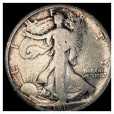 1916 Walking Liberty Half Dollar NICELY CIRCULATED