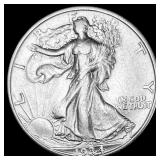 1934-D Silver Half Dollar Walking Liberty NEARLY U