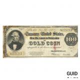 1922 $100 Large Gold Certificate