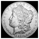 1898-S Silver Morgan Dollar NEARLY UNCIRCULATED