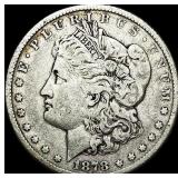 1878-CC Silver Morgan Dollar ABOUT  UNCIRCULATED