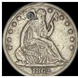 1862-S Silver Half Dollar HIGH GRADE