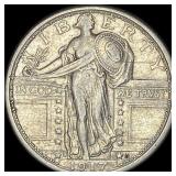 1917 Type 1 Standing Liberty Quarter HIGH GRADE