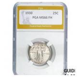 1930 Standing Liberty Quarter PGA MS64